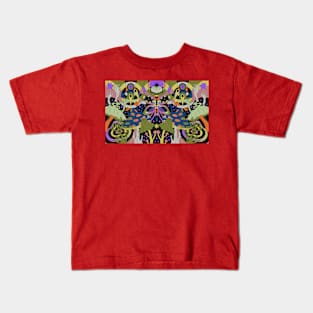 Butterflay Patterns Kids T-Shirt